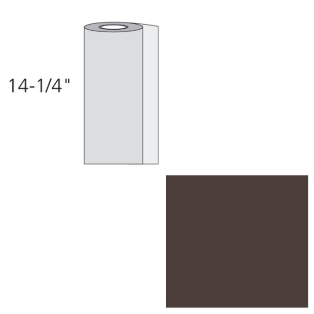 EDCO 1730-537 Steel Embossed Trim Coil Solid 28ga 14.25"X50' Aged Bronze 1 Roll