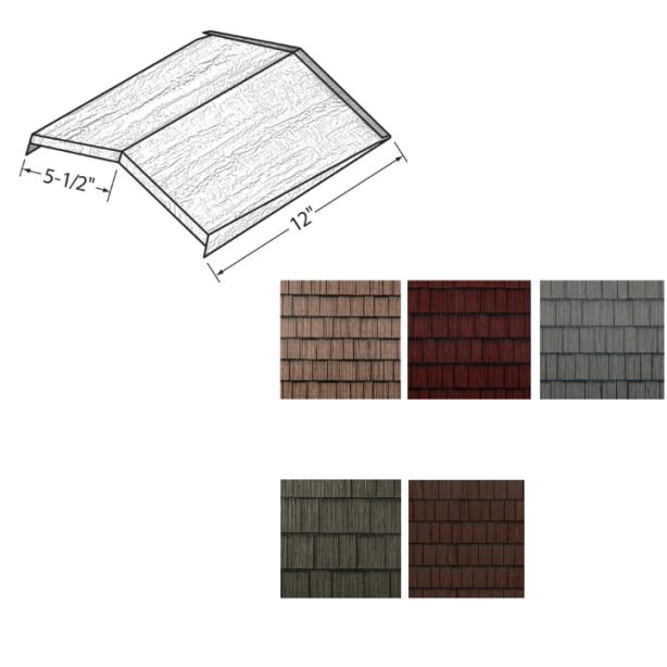 EDCO 1764 Arrowline Steel Ridge/Hip Cap generations HD 12" 20/carton