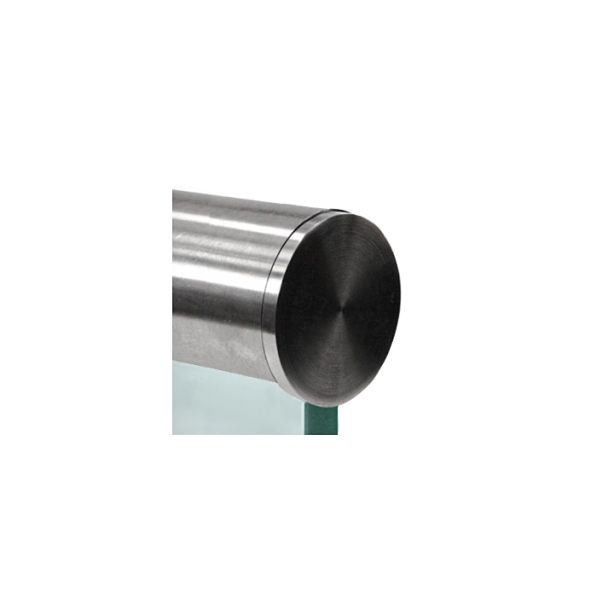 IG Railing Top Rail End Cap Polished Chrome