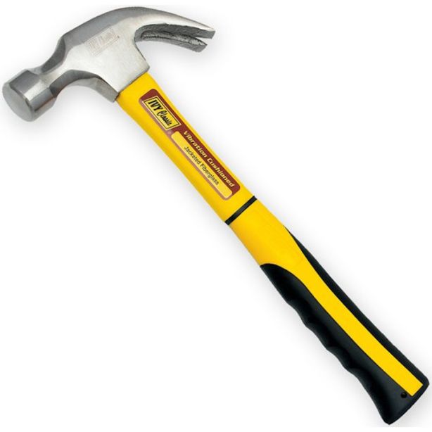Ivy Classic 15260 Curved Jacketed Fiberglass Hammer 16oz