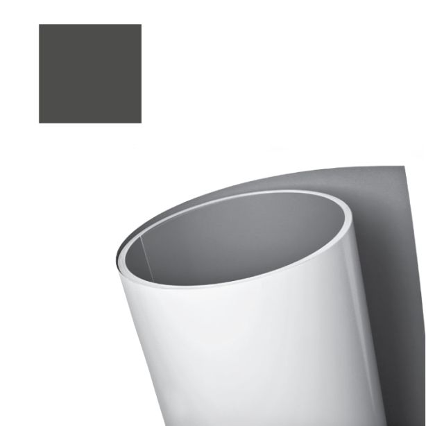 Quality Edge Trim Coil .019 24"x50' Iron Gray 331