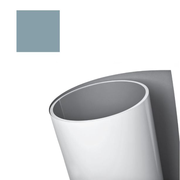 Quality Edge Trim Coil .019 24"x50' VT Lakeshore Blue 266