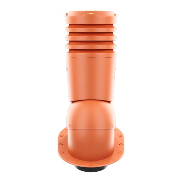 RoofiVent EL-6-06-PI iVent Eco Exhaust Vent for Metal Roofs 6" Clay