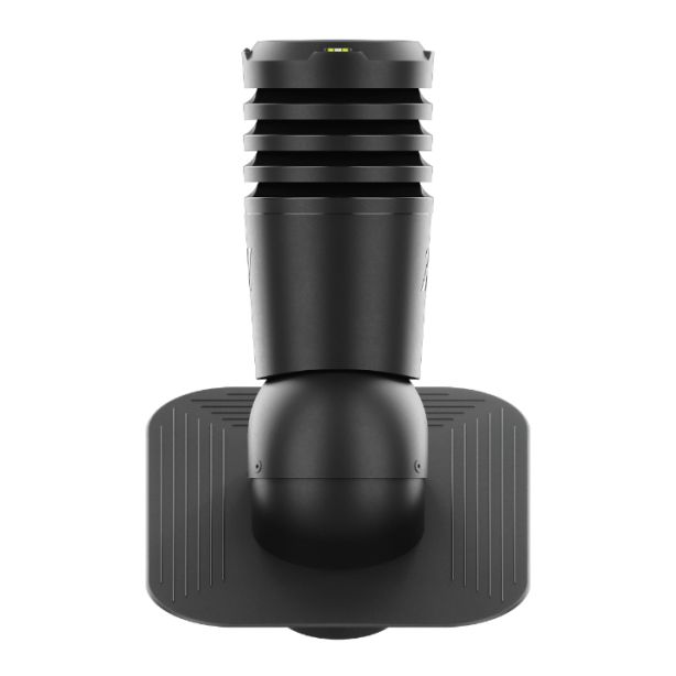 RoofiVent EL-5-02-PG iVent Eco Durable Polypropylene Vent for Slope Roof 5" Black