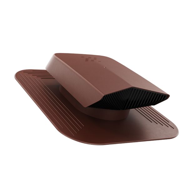 RoofiVent WP-2-01-PG iVent Flow Roof Ventilation for Shingle and Slate Roof Brown
