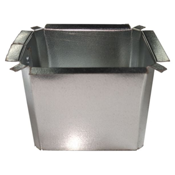 Lakefront Sheet Metal Extended Flange Drop Outlet 4"x5"