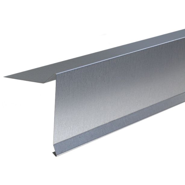 Lakefront Sheet Metal Gravel Stop 5" Face Galvanized