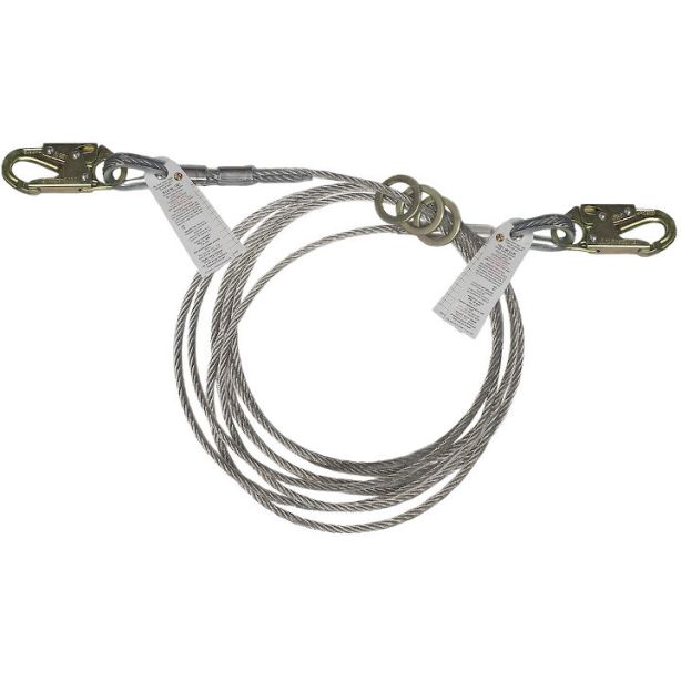 Super Anchor 1335-18 D-ShakL2 Anchor Horizontal Lifeline 18'
