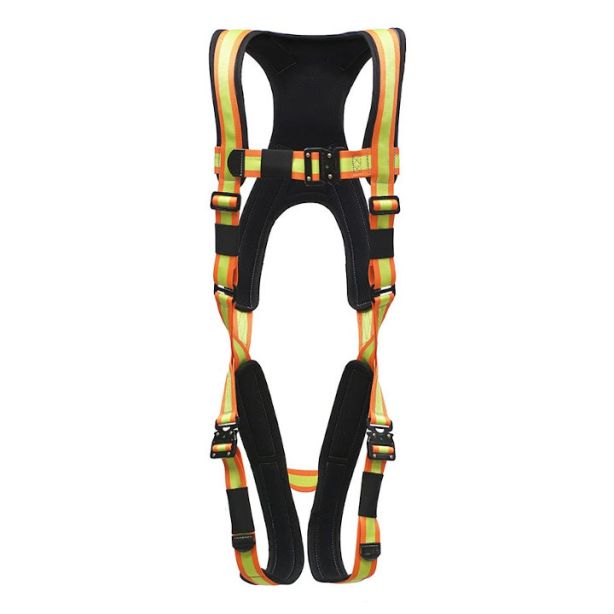 Super Anchor PD-6101-GHM Pro-Deluxe Harness Hi-Viz Medium