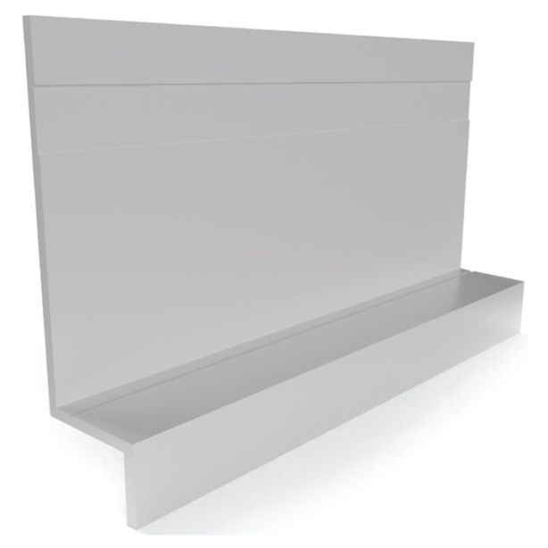 Tamlyn XZH516 XtremeTrim 5/16" Horizontal Z Standard 3/8" Lip, 1-1/2" Back - 10' Primed EA