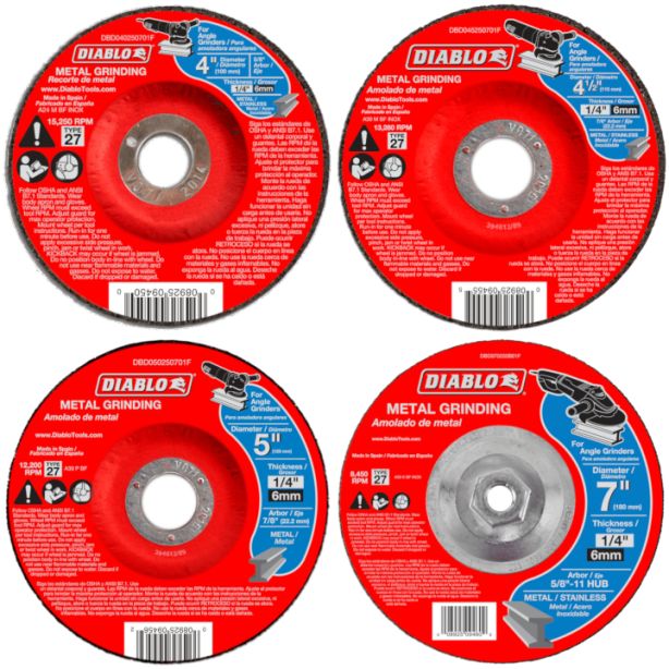 Diablo Metal Grinding Abrasive Wheel