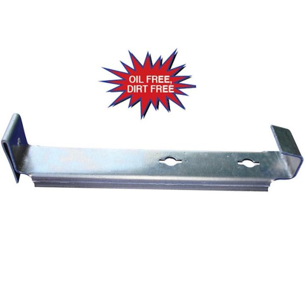 US Aluminum 6HG1S Supreme Hanger with Clip Oil Dirt Free 6" 100ct