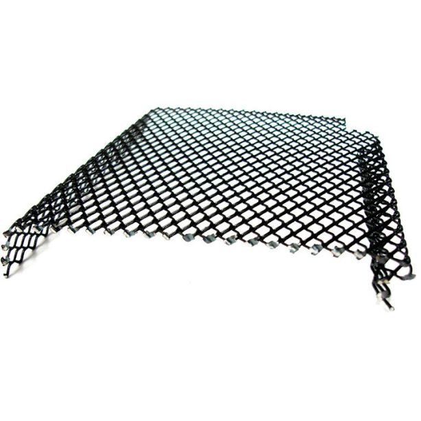 US Aluminum 7UFSD Ultra Flo Step Down Gutter Protection Small Hole 7"x4' 25ct