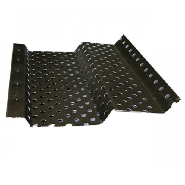 US Aluminum 6SF10SDBL Shur Flo Step Down Gutter Protection Black 6"x10' 10 cartons of 25 pieces (2,500ft)