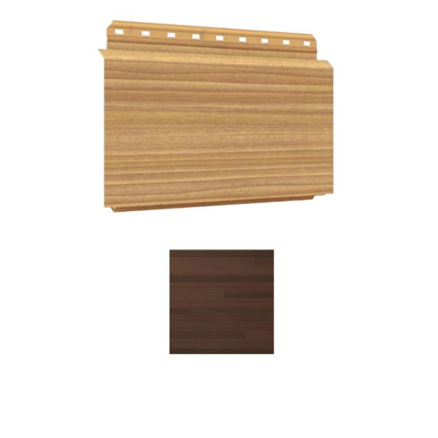 Vesta Steel Siding Plank HD3 Woodgrain Autumn Thistle 5"x8' 15/carton