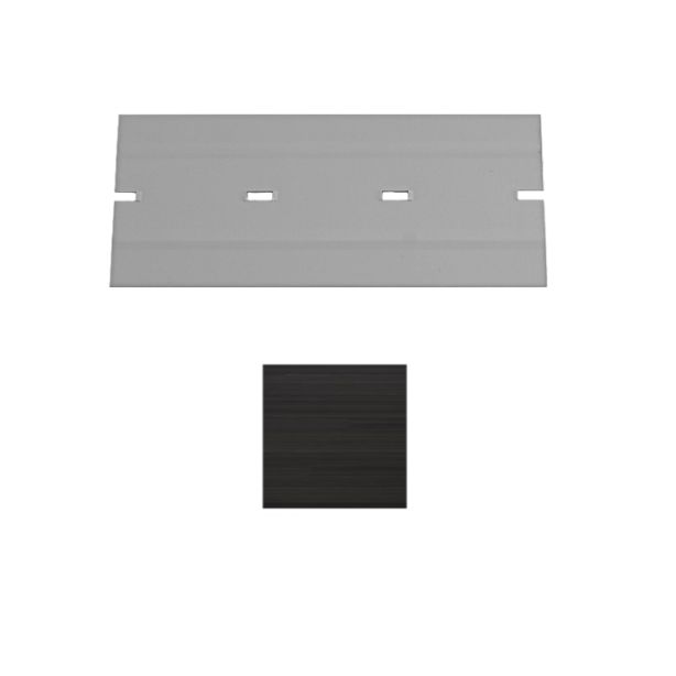 Vesta Steel Siding Plank Starter Strip HD3 Woodgrain Dark Espresso 10'