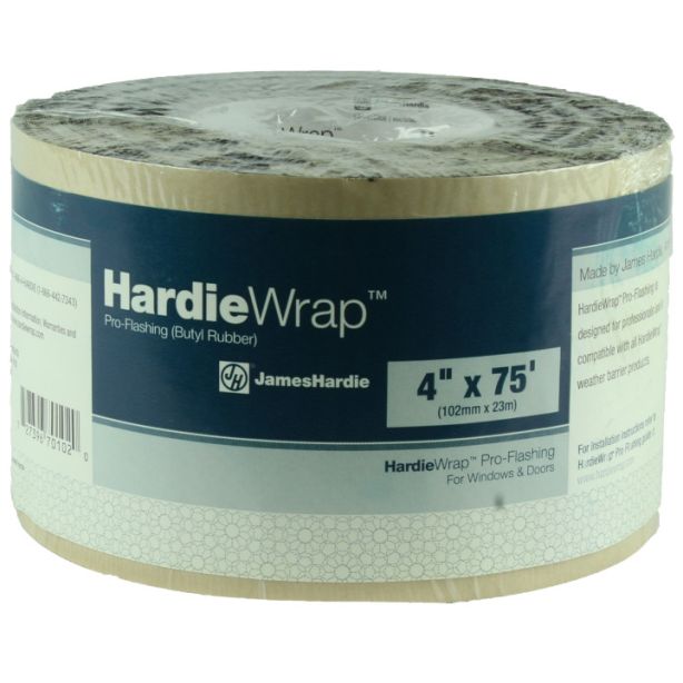 James Hardie Wrap Pro-Flashing Tape 4"x75'