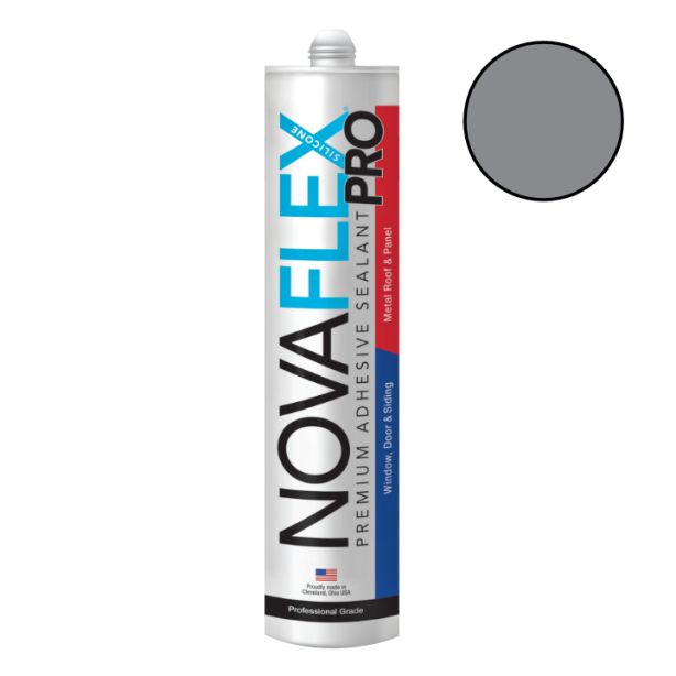 Nova Flex Pro NFX4103 Premium Sealant 10oz Silver Metallic