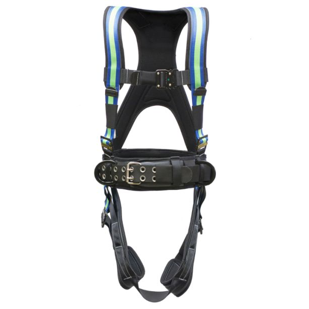 Super Anchor 6101-GBX Deluxe Harness No Bags Blue Green X-Large
