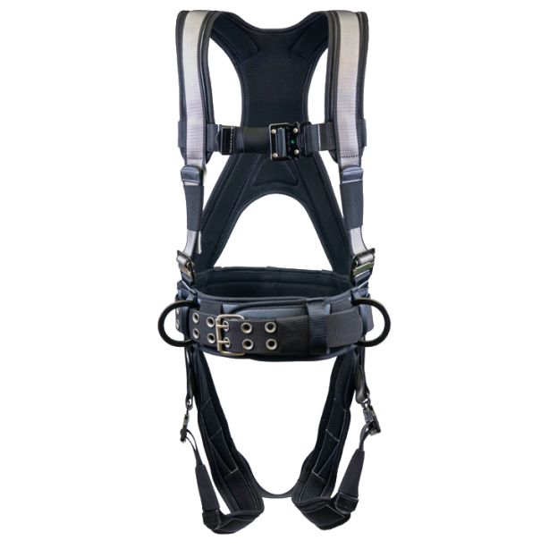 Super Anchor 6101-GSM Deluxe Harness No Bags Silver Medium