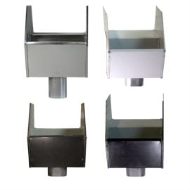 Lakefront Sheet Metal Scupper 12