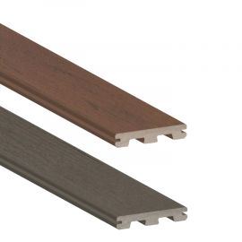 TimberTech TCGV5412 PRO Terrain Composite Deck Board Grooved 5.36