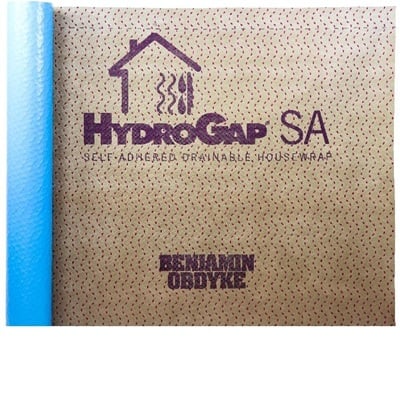 Benjamin Obdyke HydroGap SA drainable housewrap
