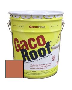 Gaco GacoRoof Silicone Roof Coating 5 Gallon Red