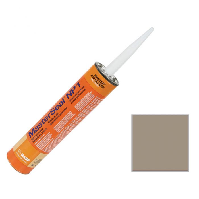 BASF MasterSeal NP1 Caulk 10oz Aluminum Gray