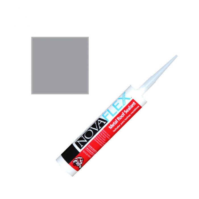 Nova Flex Multi Purpose Silicone Caulk 10oz Slate Gray MR3514