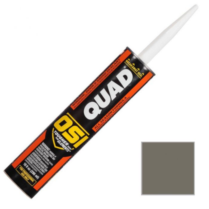 Osi Quad Window Door Siding Sealant Caulk 10oz Boothbay Blue 896