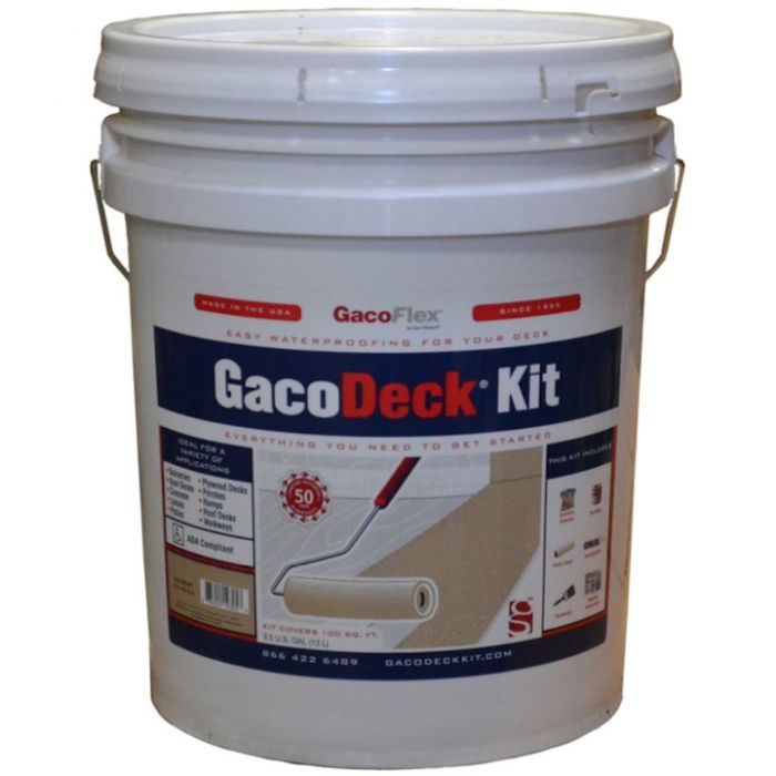 Gaco Deck Kit Desert with Filler 3.5 Gallon