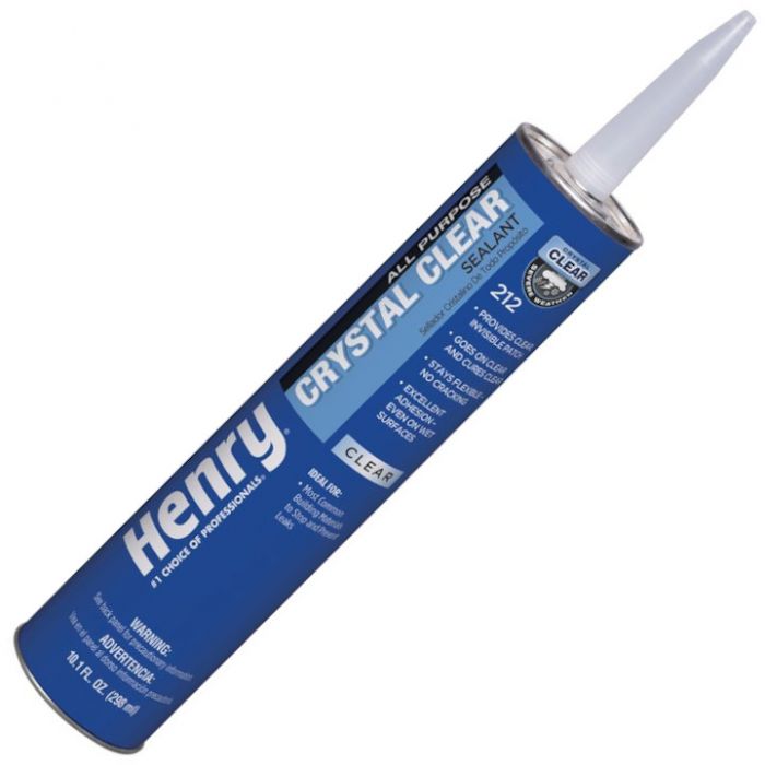 Henry HE212104 Henry 212 All Purpose Crystal Clear Sealant 10.1oz